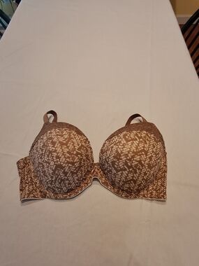 Dreamfit Brown Patterned  Bra - Women Intimates Size 44DD